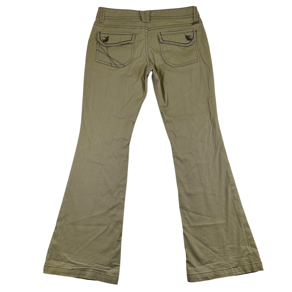 Vintage Unionbay Pants Womens 11 Twill Stretch Bootcut Khakis Low Rise Y2K 2000s